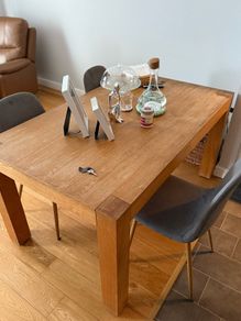 dining table and chairs