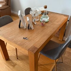 dining table and chairs