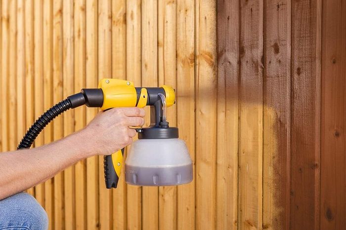 Paint Sprayer for Fences, Barns, Decks & Garden Furniture