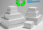 Lot of 10 Cake Boxes eco-friendly bakery range paper brand NEW box flatpack SIZE 12x12x4 inches 30x30x10 cm