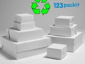 Lot of 10 Cake Boxes eco-friendly bakery range paper brand NEW box flatpack SIZE 12x12x4 inches 30x30x10 cm
