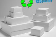 Lot of 10 Cake Boxes eco-friendly bakery range paper brand NEW box flatpack SIZE 12x12x4 inches 30x30x10 cm