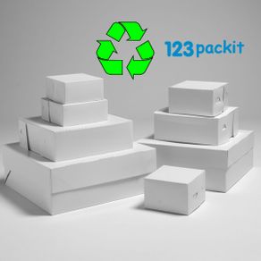 Lot of 10 Cake Boxes eco-friendly bakery range paper brand NEW box flatpack SIZE 12x12x4 inches 30x30x10 cm