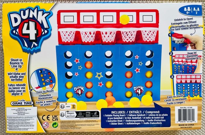 Dunk 4 - basketball-style tabletop game