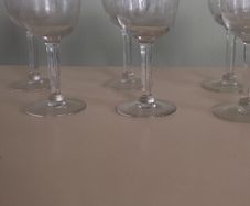 vintage sherry glasses