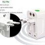 Universal Travel Adapter with Dual USB Charger Ports, Multi-Plug with Surge Protector Worldwide Image 5
