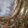 Zara shiny gold floral print dress, M, new Image 7