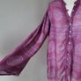 Pull & Bear purple shirt, Size L Image 2