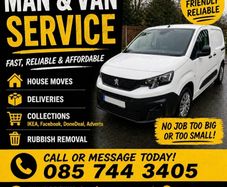 Man With a Van - Available Evenings And Weekends