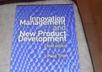Innovation Management & New Product Development Book for Sale