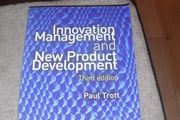 Innovation Management &amp; New Product Development Book for Sale
