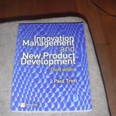 Innovation Management & New Product Development Book for Sale