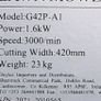 Victor Lawnmower 42cm Cut Image 3