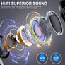 Wireless Earbuds, Bluetooth 5.3 Headphones 2023 Wireless Headphones in Ear with ENC Mic, Bluetooth Earphones Noise Cancelling Ear buds with 50H Hifi Stereo Image 4