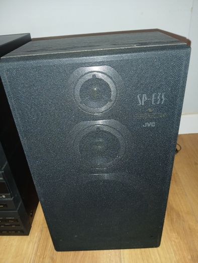 JVC CA-ME35LBK stereo with speakers -partially faulty!
