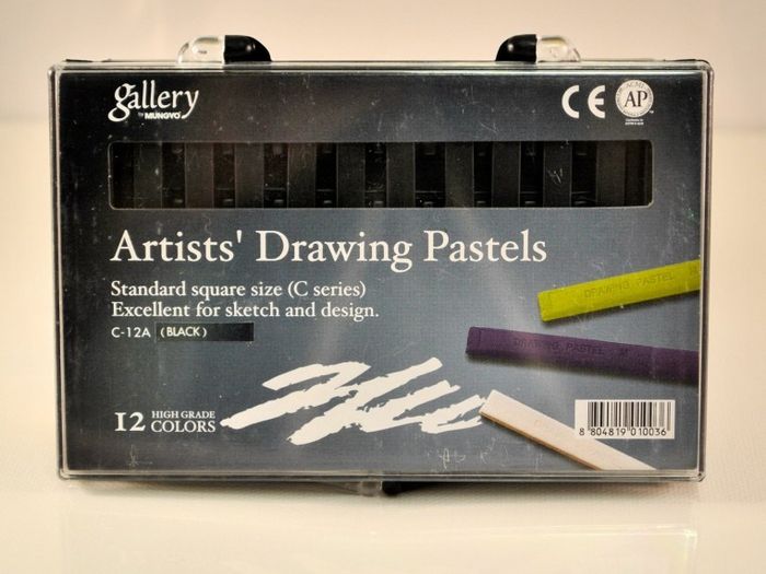 Gallery by Mungyo: Artists Drawing Pastels C-12 A (White and Black)