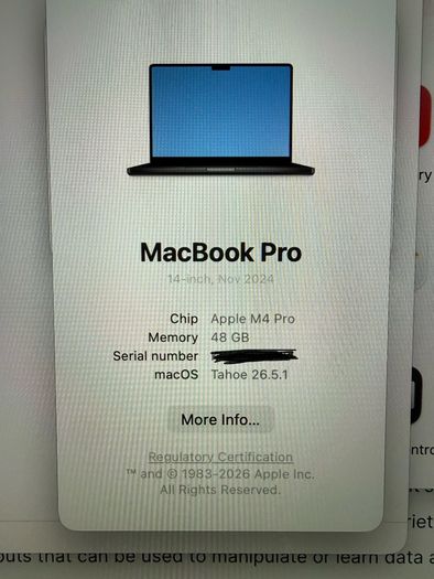 MacBook Pro 14" M4