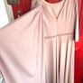 Invitations by  Veni Infantino 29835 blush pink cape shoulder detail dress . Image 4