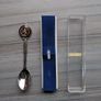 Quocunque Jeceris Stabit Silver Plated Spoon Image 4