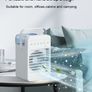 Brand New 4-in-1 Portable Air Cooler Fan 4-Speed Mist Humidifier Portable Air Conditioner Image 2