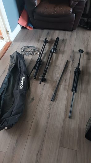Clear out of Base Bins, Mics, stands and more
