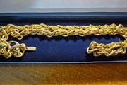 Vintage Gold Plated Necklace
