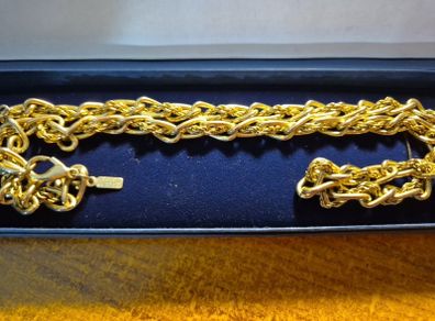 Vintage Gold Plated Necklace