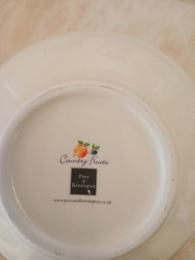 9 x Price & Kensington Country Fruits Cereal Bowls