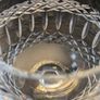 Galway Crystal Castlerosse Hock Wine Glasses Pair 20cm Vintage Irish Crystal Image 7