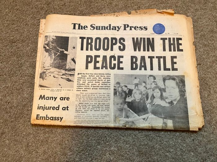 Vintage Irish Newspapers