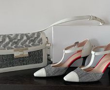 Hispanitas heels and handbag