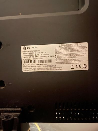 (old) 42" Lg Tv