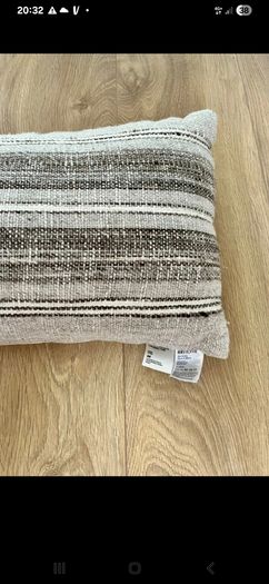 h&m home extra large wool blend lumbar cushion