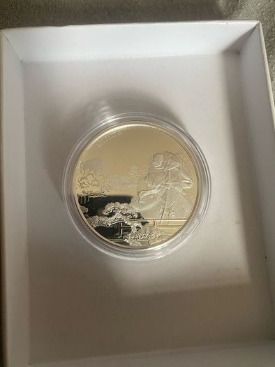2oz  silver . 999 Britannia and Fiji coins