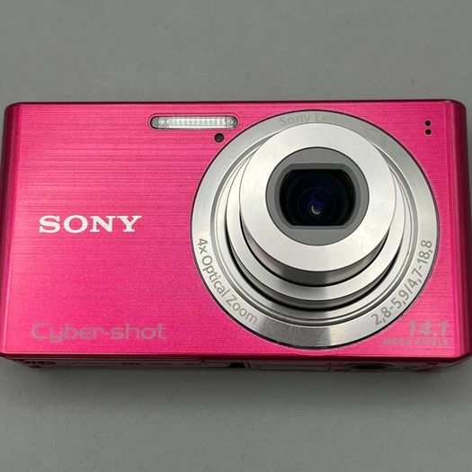 Sony DSC-W610 14.1MP Digital Camera Pink - Boxed - Full Kit
