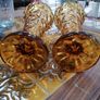 Pair of stunning Amber glass vases Image 5