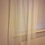 IKEA white sheer curtains Image 3