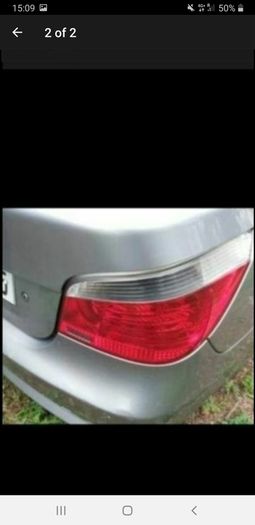 bmw 5 e60 taillights