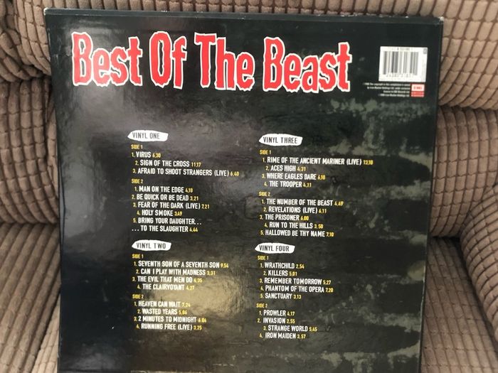 Iron Maiden Best Of The Beast Vinyl Box Set