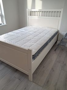 ikea double bed Mattress not included