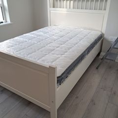 ikea double bed Mattress not included