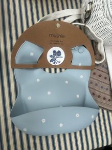 Mushie Silicone Bib