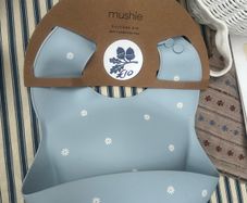 Mushie Silicone Bib