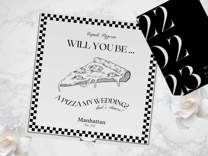Bridesmaid Pizza Box Proposal Template, Custom pizza boxes, Wedding Personalizable Pizza Will You Be A Pizza My Wedding