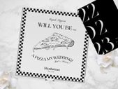 Bridesmaid Pizza Box Proposal Template, Custom pizza boxes, Wedding Personalizable Pizza Will You Be A Pizza My Wedding