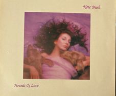 Kate Bush - Hounds of Love. German 1st pressing. Both LP and cover in very good condition.
