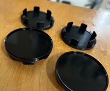 54mm Audi VW Skoda Mercedes Ford Black Center Caps