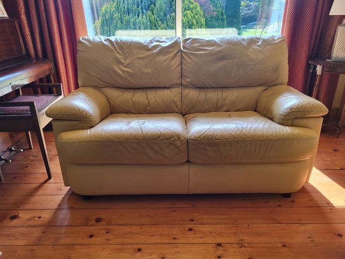 FREE COUCHES - 3 X 2 seater leather couches