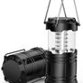 LED Camping Lantern, Collapsible Portable LED Lanterns, Battery Powered Emergency Light, Lightweight Waterproof, for Camping, Hiking (FREE SHIPPING) Image 2