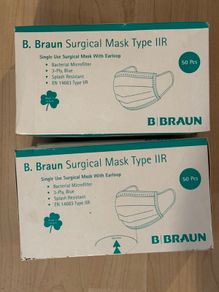 2x boxes of surgical masks